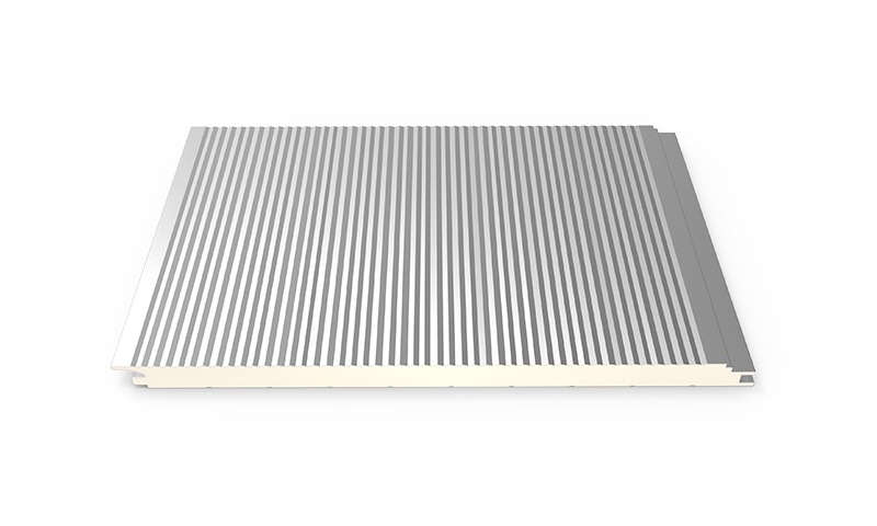 PU sandwich 4 wave roof panel